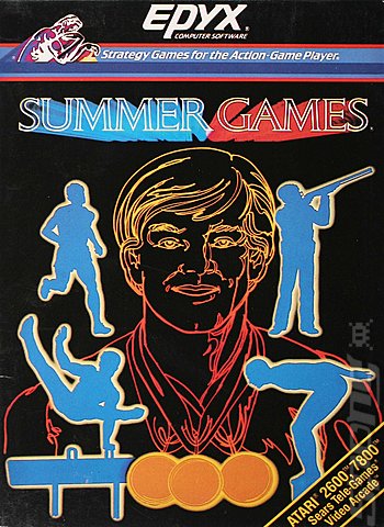 Summer Games - Atari 2600/VCS Cover & Box Art