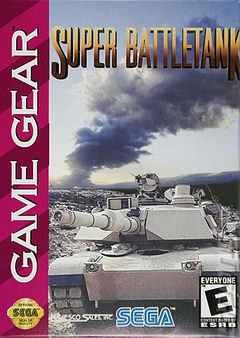 Super Battletank - Game Gear Cover & Box Art