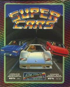 Super Cars - C64 Cover & Box Art