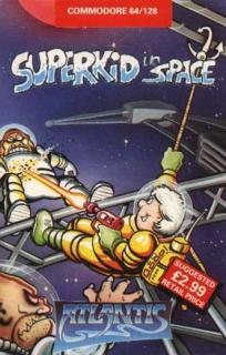 Superkid in Space - C64 Cover & Box Art