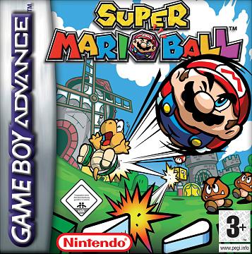 Super Mario Ball - GBA Cover & Box Art