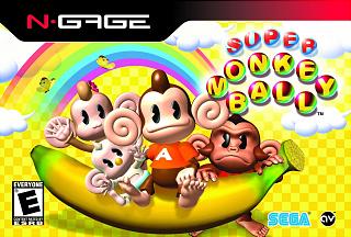 Super Monkey Ball - N-Gage Cover & Box Art