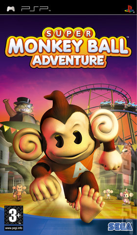 Super Monkey Ball Adventure (PSP) Editorial image