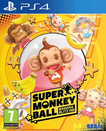 Super Monkey Ball: Banana Blitz - PS4 Cover & Box Art