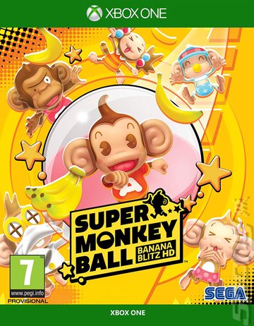 Super Monkey Ball: Banana Blitz - Xbox One Cover & Box Art