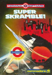 Super Skramble! - C64 Cover & Box Art