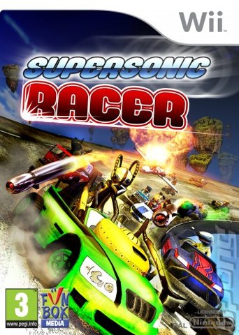 Supersonic Racer - Wii Cover & Box Art