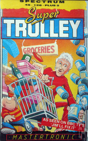 Super Trolley - Spectrum 48K Cover & Box Art