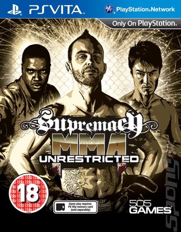 Supremacy MMA - PSVita Cover & Box Art