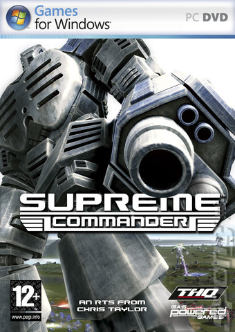 Supreme Commander - PC Cover & Box Art