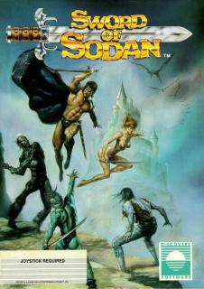 Sword of Sodan - Amiga Cover & Box Art
