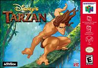 Tarzan - N64 Cover & Box Art