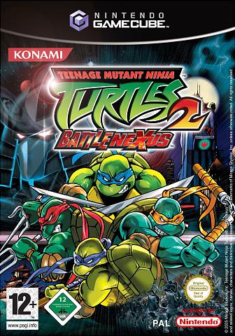 Teenage Mutant Ninja Turtles 2: BattleNexus - GameCube Cover & Box Art