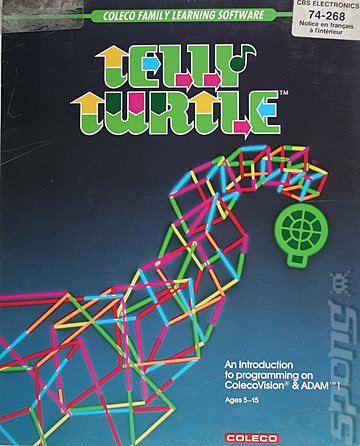 Telly Turtle - Colecovision Cover & Box Art
