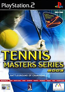 Tennis Masters Series 2003 - PS2 Cover & Box Art