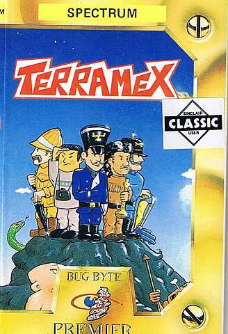 Terramex - Sinclair Spectrum 128K Cover & Box Art