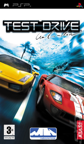 Test Drive: Unlimited - PSP Cover & Box Art