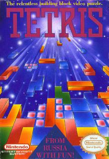 Tetris: Soviet Mind Game - NES Cover & Box Art