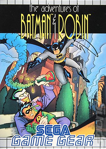 The Adventures of Batman and Robin - Game Gear Cover & Box Art