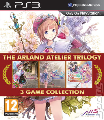 The Arland Atelier Trilogy - PS3 Cover & Box Art