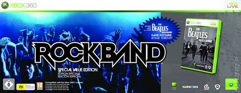 The Beatles: RockBand - Xbox 360 Cover & Box Art