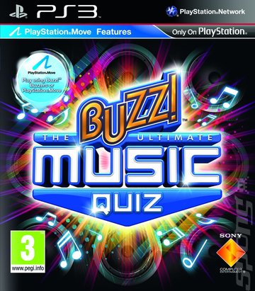 The Buzz! Ultimate Music Quiz - PS3 Cover & Box Art