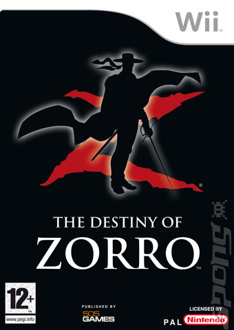 The Destiny of Zorro - Wii Cover & Box Art