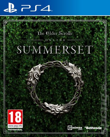 The Elder Scrolls Online: Summerset - PS4 Cover & Box Art