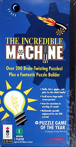 The Incredible Machine - 3DO Cover & Box Art
