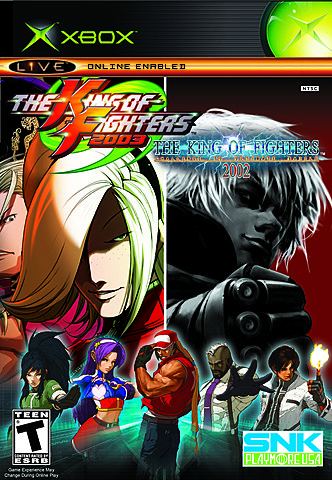 The King of Fighters 2002 & 2003 - Xbox Cover & Box Art