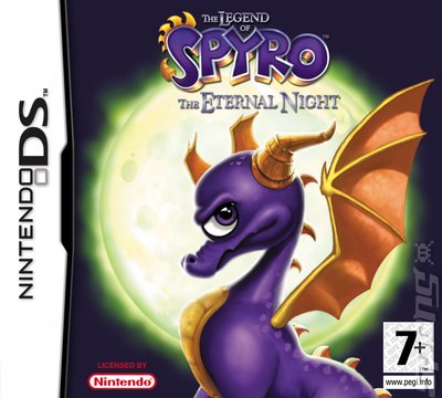 The Legend of Spyro: The Eternal Night - DS/DSi Cover & Box Art