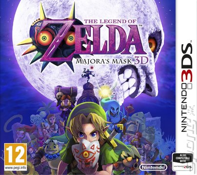 The Legend of Zelda: Majora's Mask 3D - 3DS/2DS Cover & Box Art
