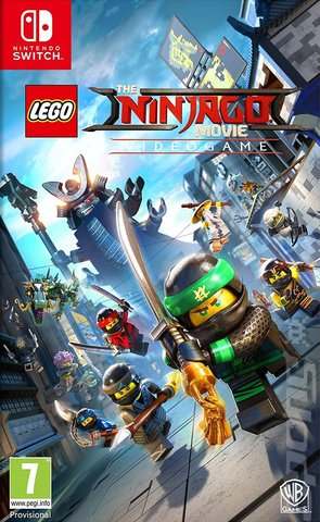 The LEGO NINJAGO Movie Video Game - Switch Cover & Box Art