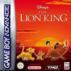 The Lion King - GBA Cover & Box Art
