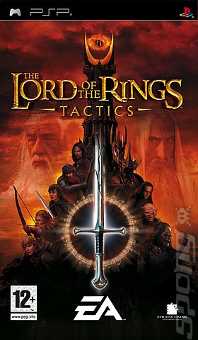 The Lord of the Rings Tactics - PSP Cover & Box Art