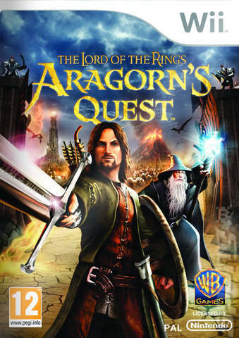 The Lord of the Rings: Aragorn's Quest - Wii Cover & Box Art