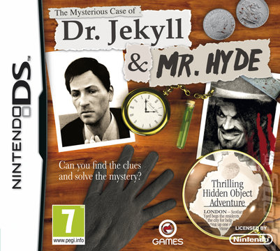 The Mysterious Case of Dr Jekyll & Mr Hyde - DS/DSi Cover & Box Art