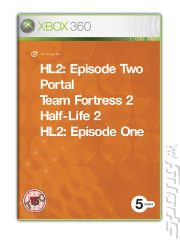 The Orange Box - Xbox 360 Cover & Box Art