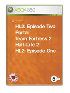 The Orange Box - Xbox 360 Cover & Box Art