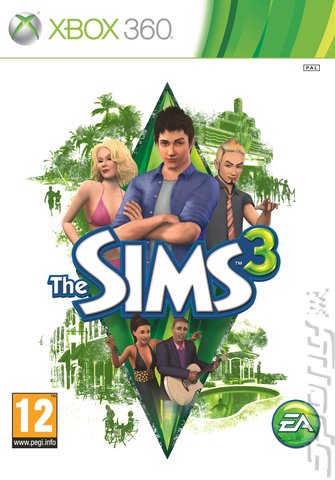 The Sims 3 - Xbox 360 Cover & Box Art