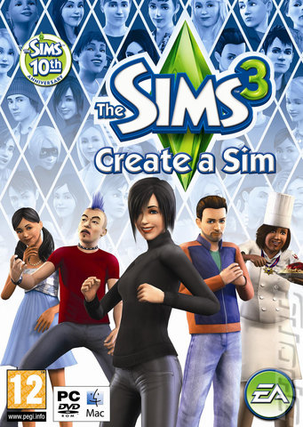 The Sims 3: Create A Sim - Mac Cover & Box Art