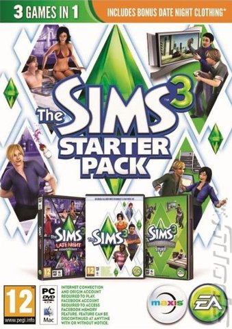 The Sims 3: Starter Pack - Mac Cover & Box Art