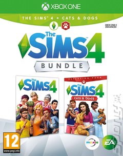 The Sims 4 Bundle: The Sims 4 + Cats & Dogs (Xbox One)