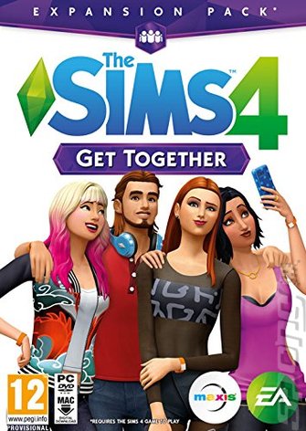 The Sims 4: Get Together - Mac Cover & Box Art