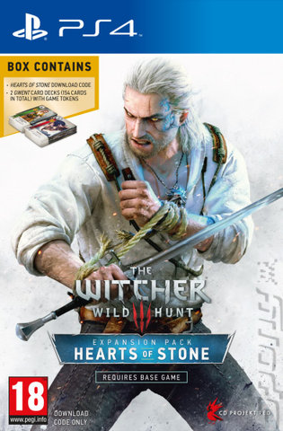 The Witcher III: Wild Hunt: Hearts Of Stone - PS4 Cover & Box Art