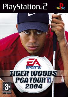 Tiger Woods PGA Tour 2004 - PS2 Cover & Box Art