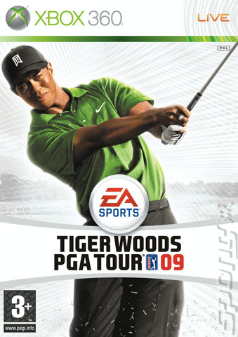 Tiger Woods PGA Tour 09 - Xbox 360 Cover & Box Art