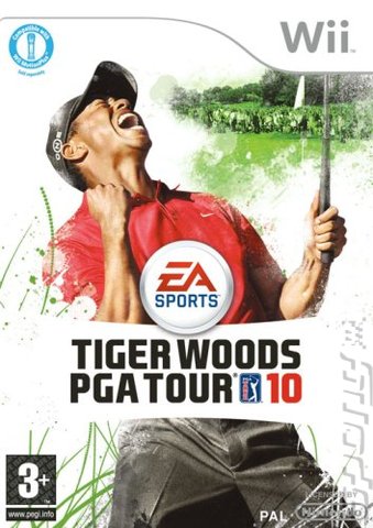 Tiger Woods PGA Tour 10 - Wii Cover & Box Art