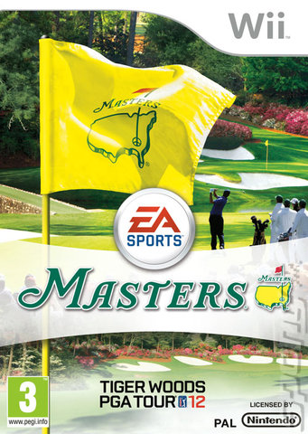Tiger Woods PGA Tour 12: The Masters - Wii Cover & Box Art