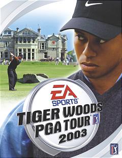 Tiger Woods PGA Tour 2003 - PC Cover & Box Art